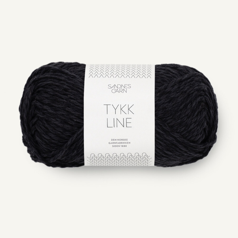 Sandnes Tykk Line 1099 Black