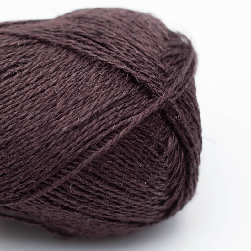 BC Garn Lino 32 Dark Chocolate