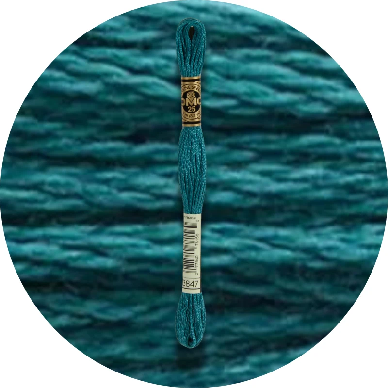 Mouliné Spécial 25 Green 3847