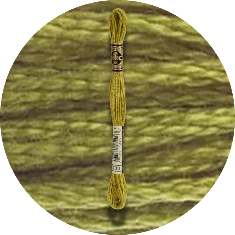 Mouliné Spécial 25 Green 0733