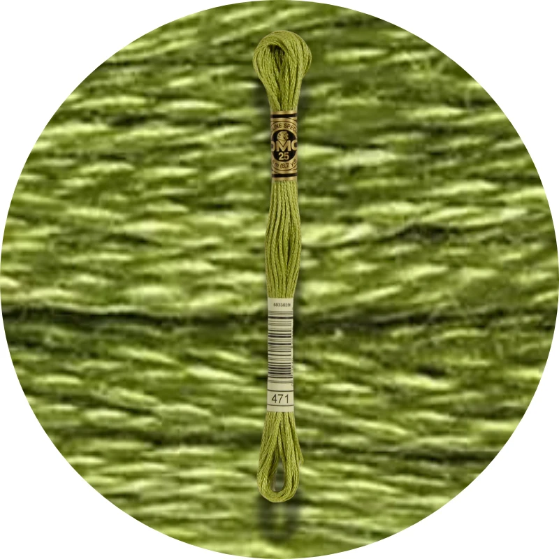 Mouliné Spécial 25 Green 0471