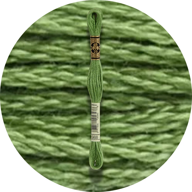 Mouliné Spécial 25 Green 0988