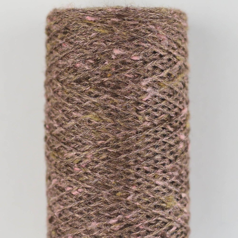 Tussah Tweed sp38 Brown-Rose mix