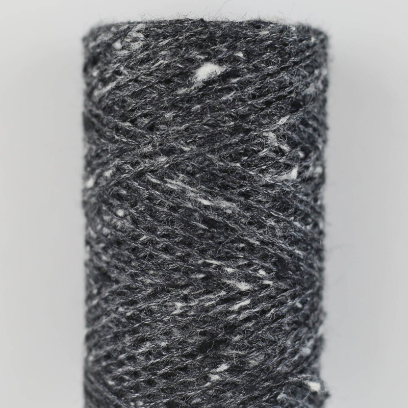 Tussah Tweed sp13 Black-Spotted-Mix