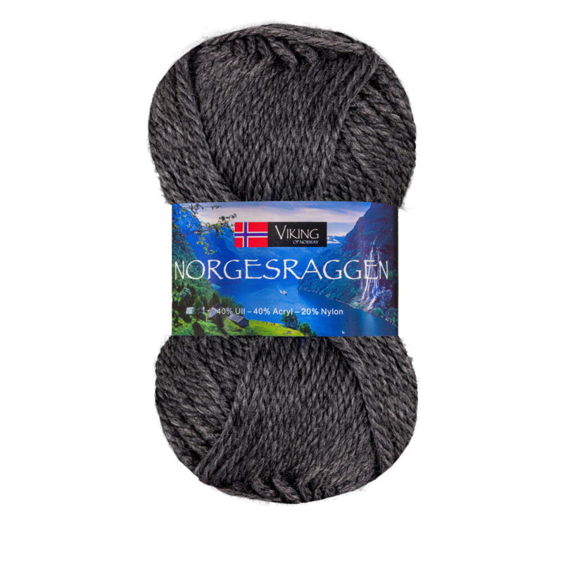 Viking Norgesraggen 817 Dark Gray