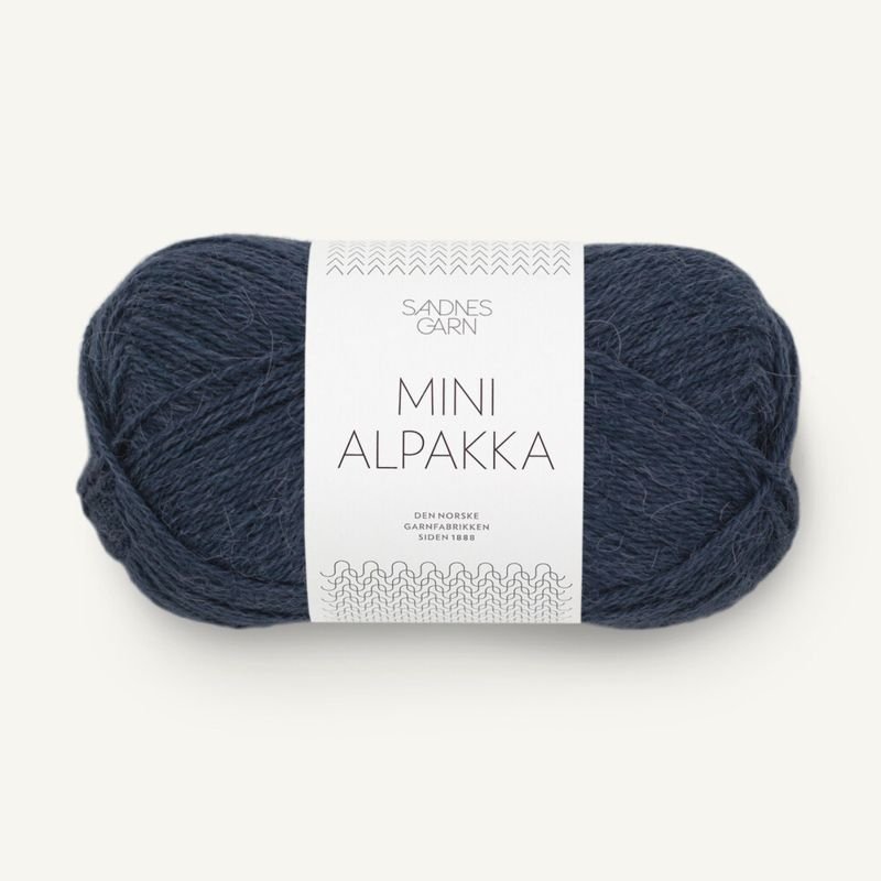 Sandnes Mini Alpakka 6081 Deep Blue