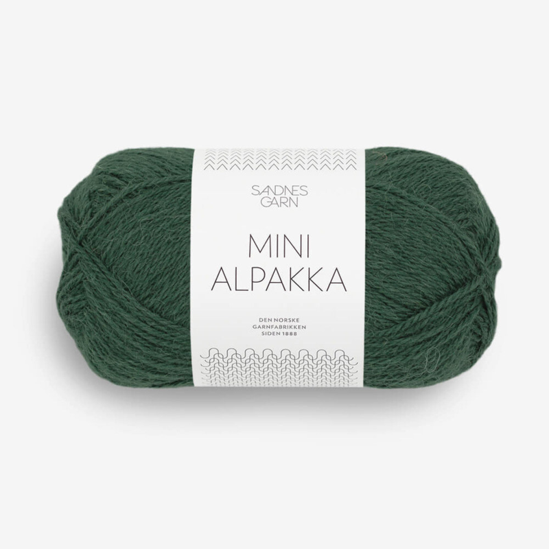 Sandnes Mini Alpakka 8581 Deep Forest Green