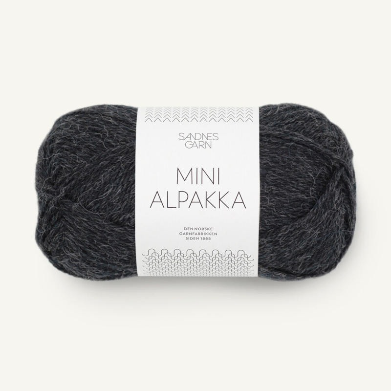 Sandnes Mini Alpakka 1088 Coal Melange