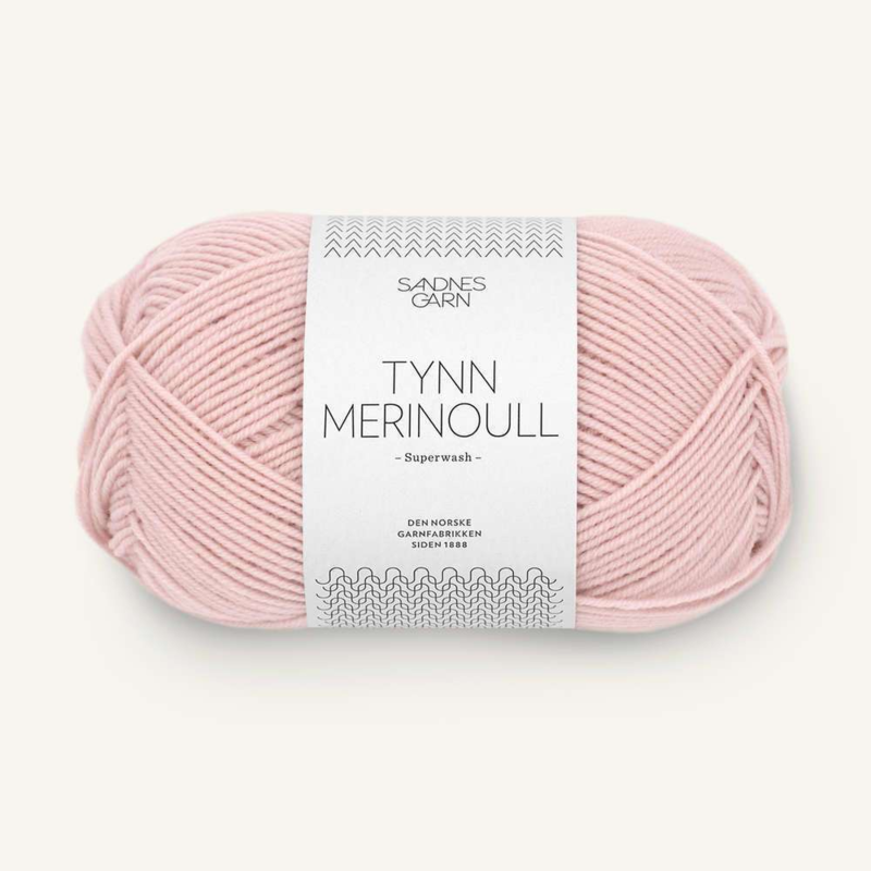 Sandnes Tynn Merinoull 3511 Powder Pink