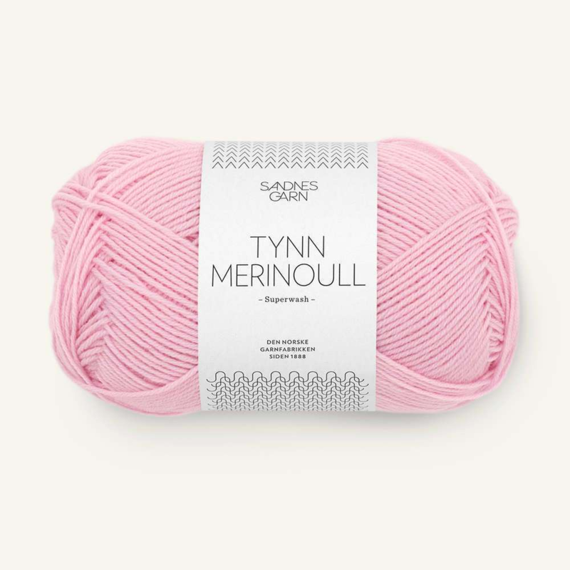 Sandnes Tynn Merinoull 4813 Pink Lilac