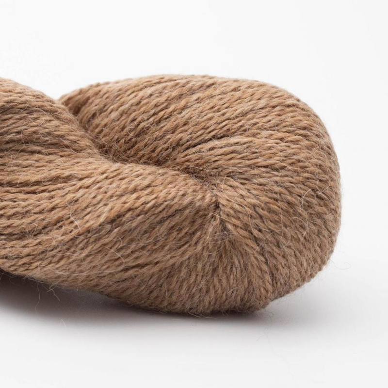 BC Garn Babyalpaca 10/2 RAS 108 Nougat Brown (undyed) RAS