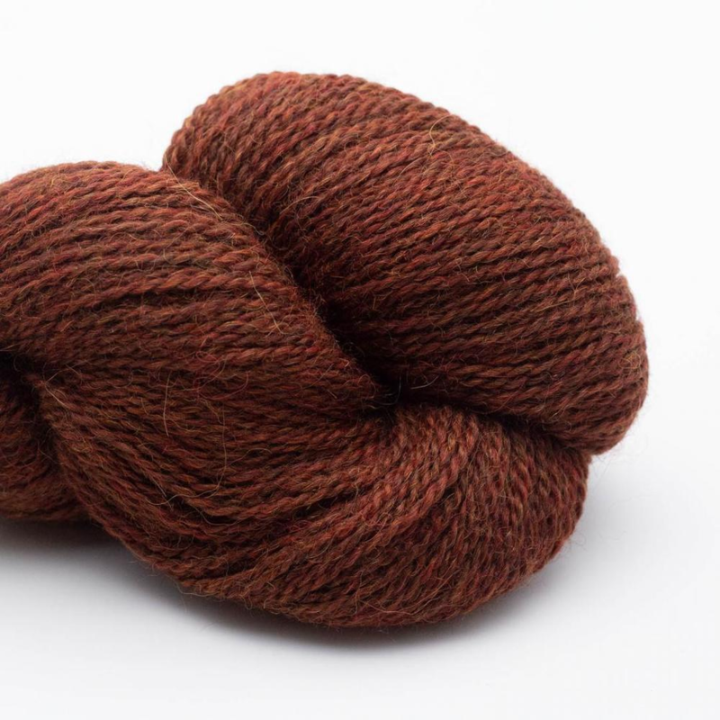 BC Garn Babyalpaca 10/2 RAS 125 Reddish Brown Heather RAS
