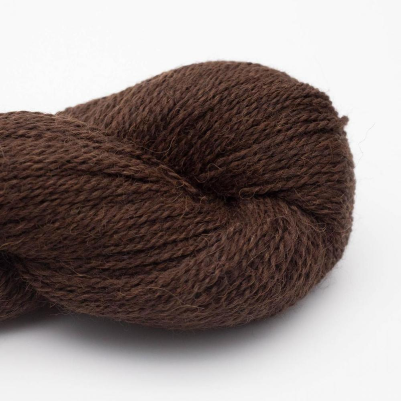 BC Garn Babyalpaca 10/2 RAS 106 Chocolate Brown (undyed) RAS