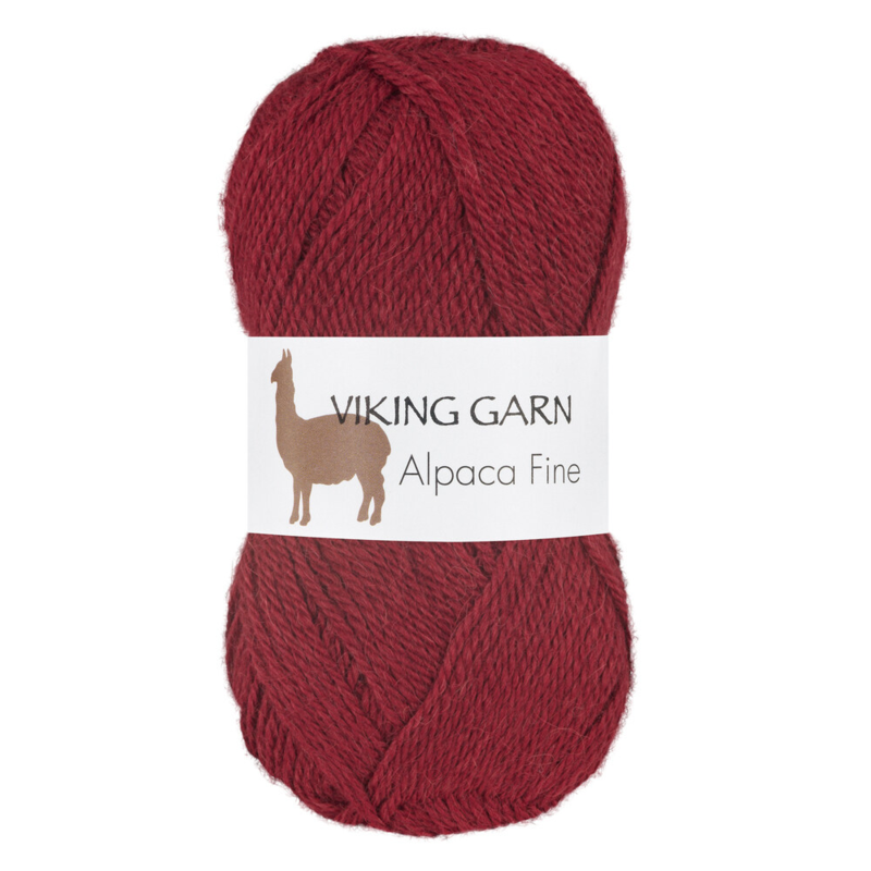 Viking Alpaca Fine 658 Burgundy