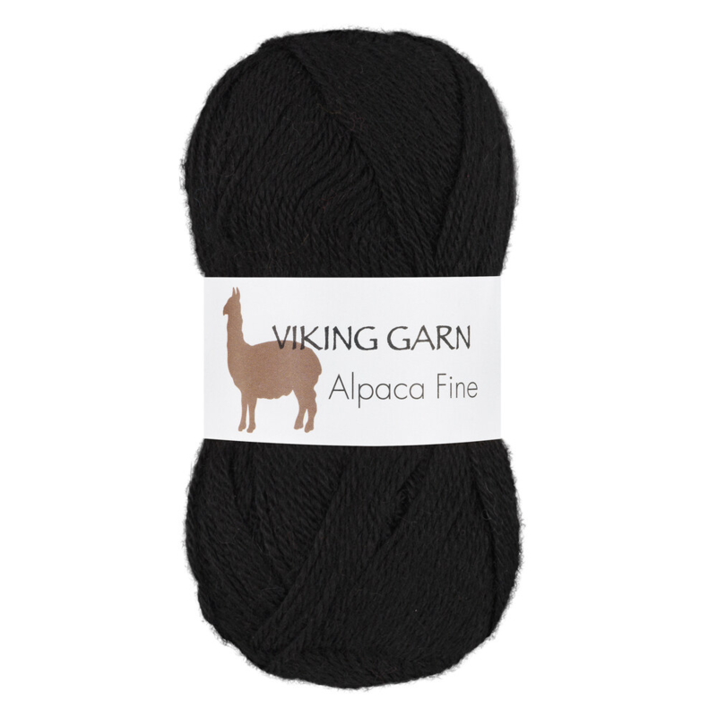 Viking Alpaca Fine 605 Black