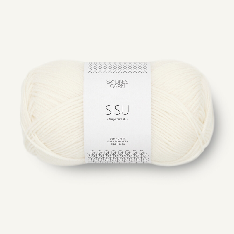 Sandnes Sisu 1002 White