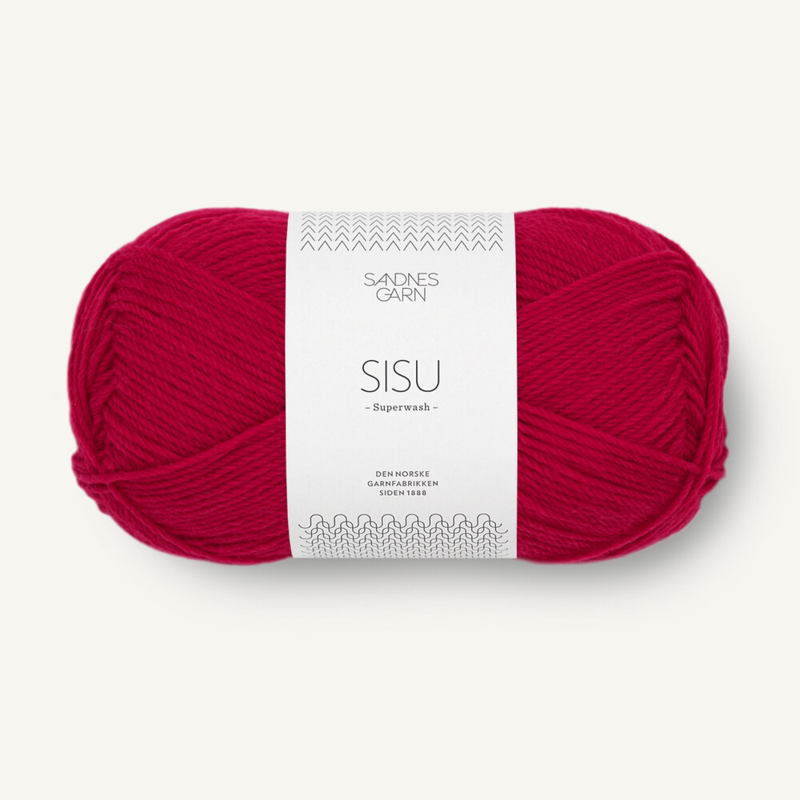 Sandnes Sisu 4228 Dark red