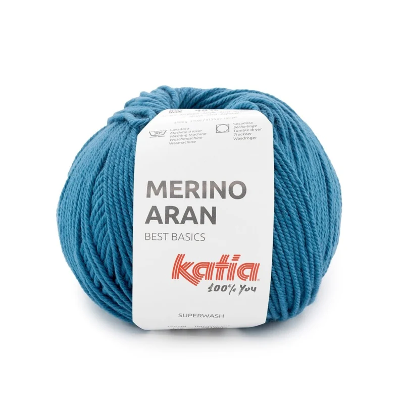 Katia Merino Aran 113 Persian Blue