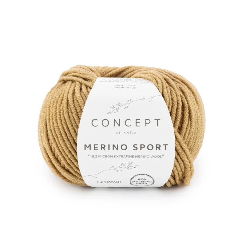Katia Concept Merino Sport 074 Camel