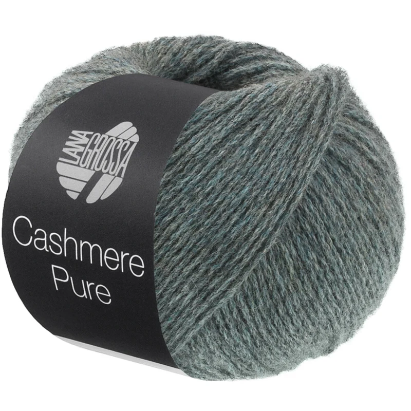 Lana Grossa Cashmere Pure 34 Grey blue