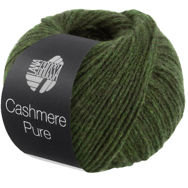 Lana Grossa Cashmere Pure 28 Moss green