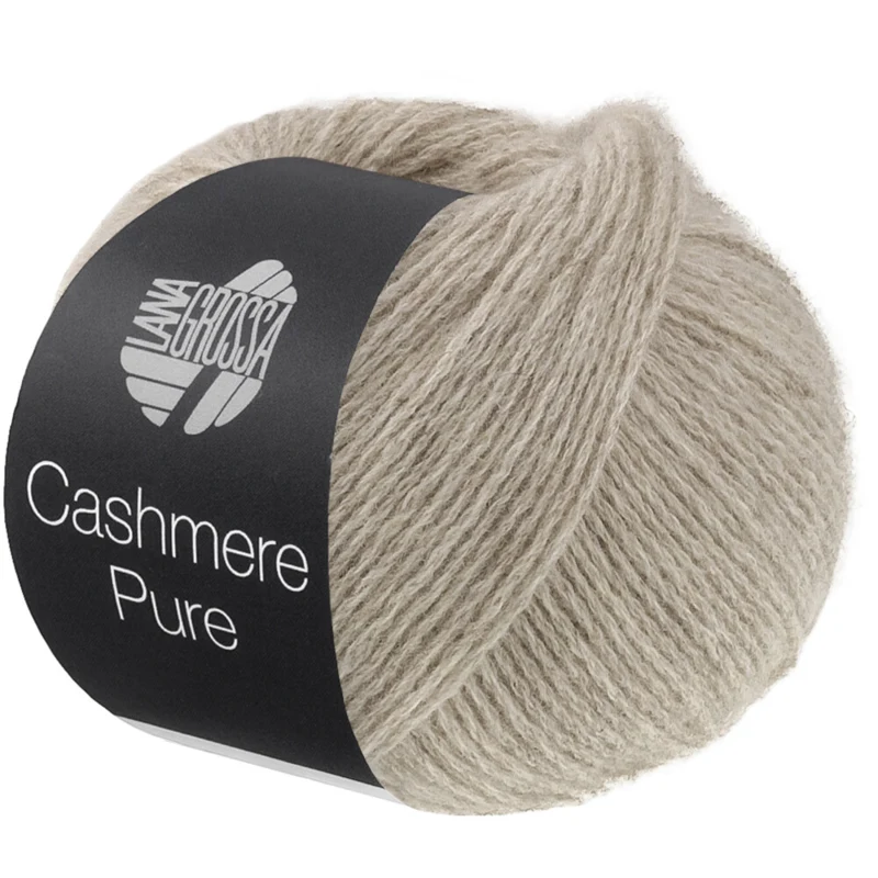 Lana Grossa Cashmere Pure 35 Grey beige