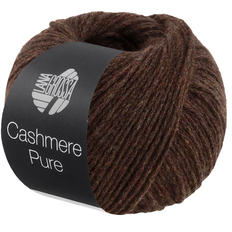 Lana Grossa Cashmere Pure 37 Dark brown
