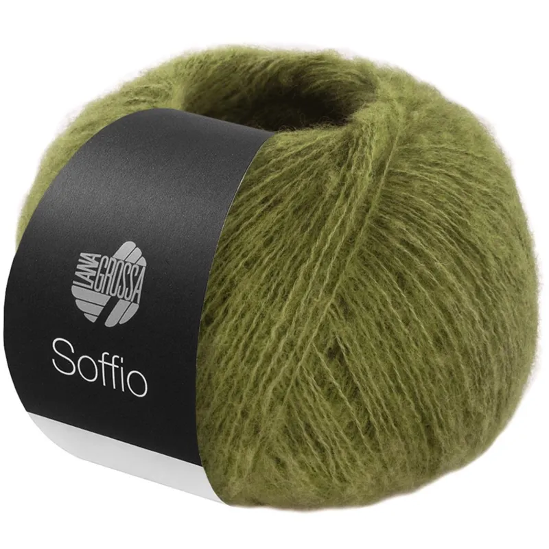 Lana Grossa Soffio 32 Grey green