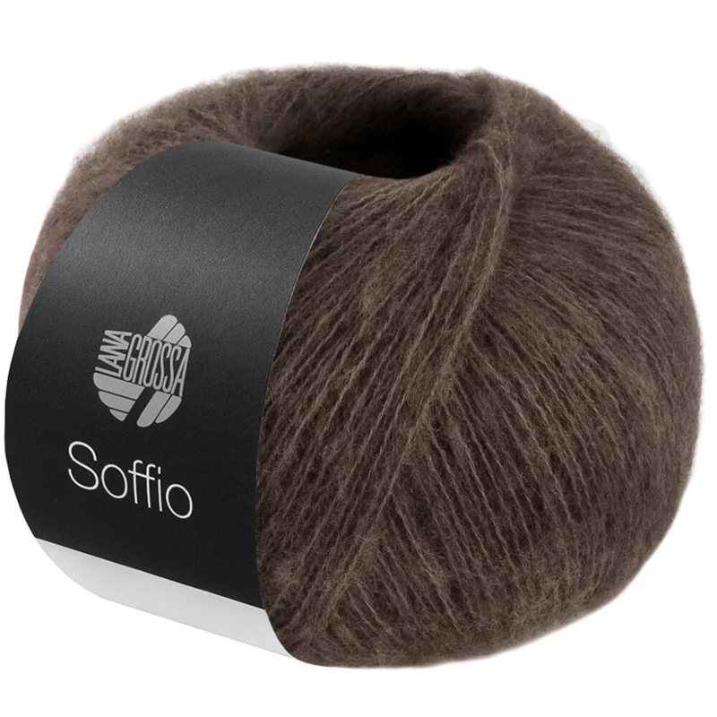 Lana Grossa Soffio 42 Grey brown