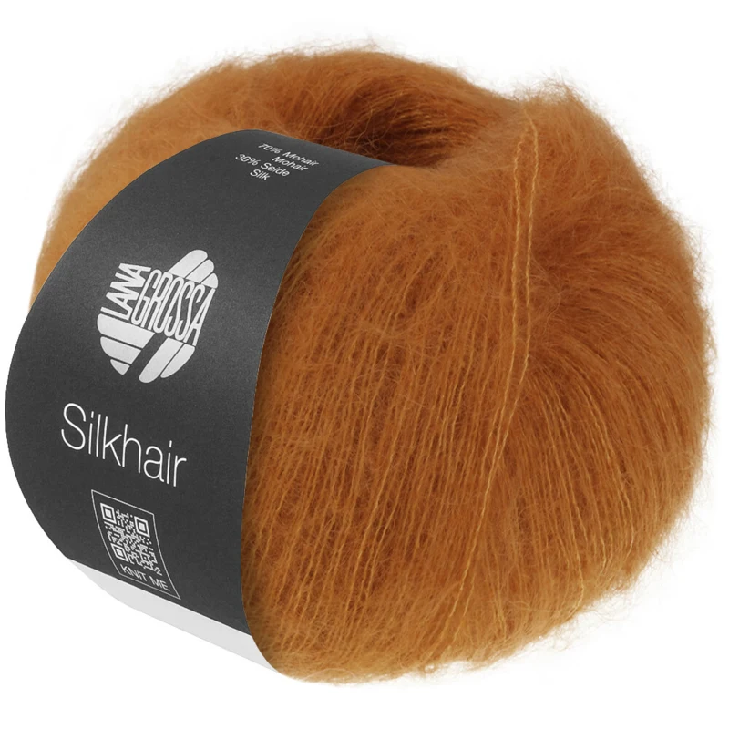 Lana Grossa Silkhair 222 Ochre yellow