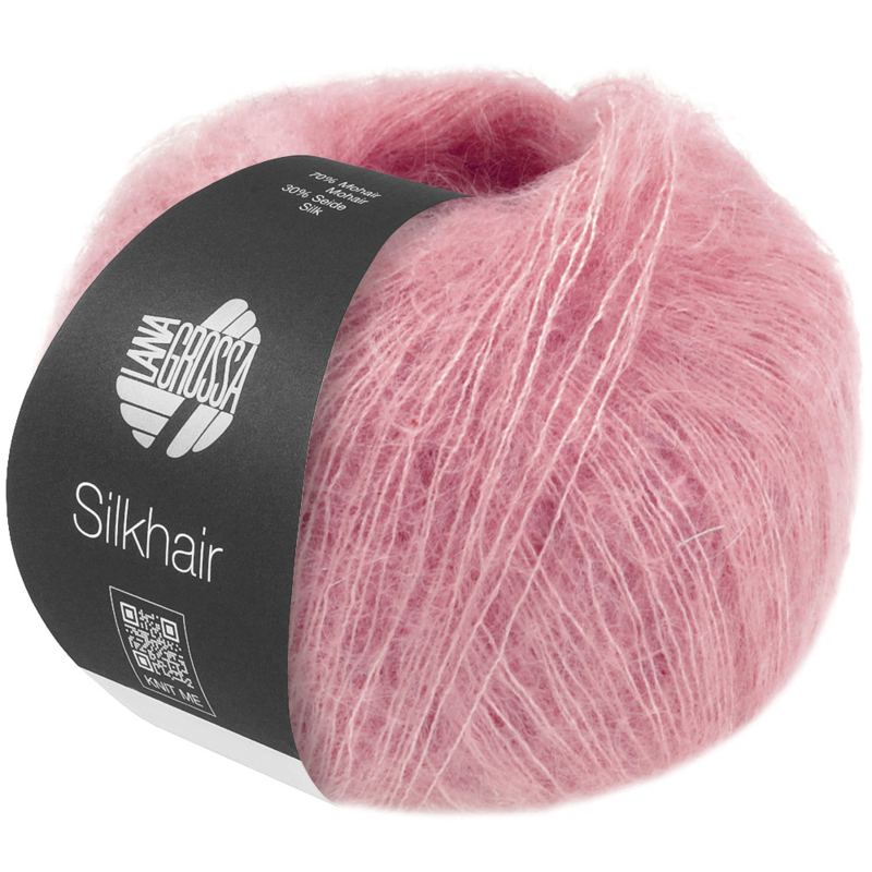 Lana Grossa Silkhair 214 Carnation pink