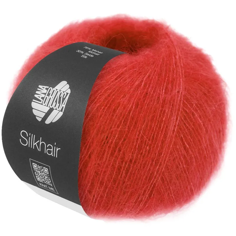 Lana Grossa Silkhair 215 Bright red