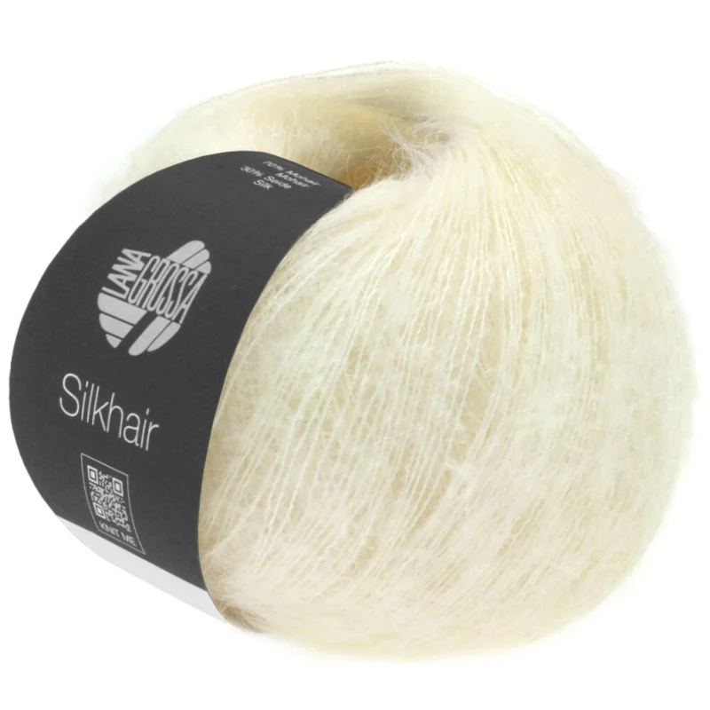 Lana Grossa Silkhair 117 White