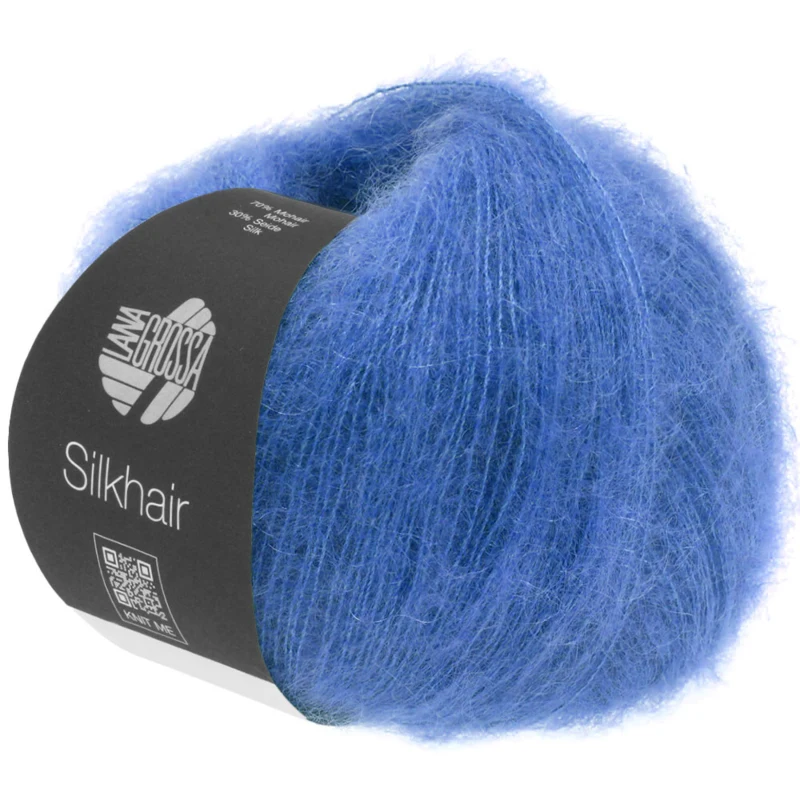 Lana Grossa Silkhair 133 Gentian blue