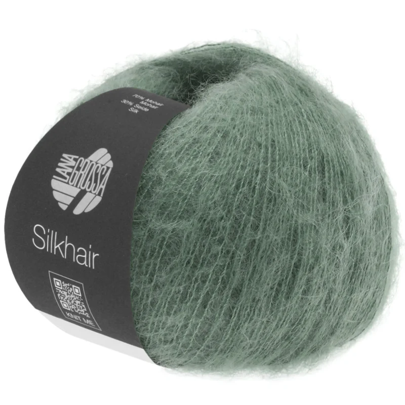 Lana Grossa Silkhair 127 Moss green