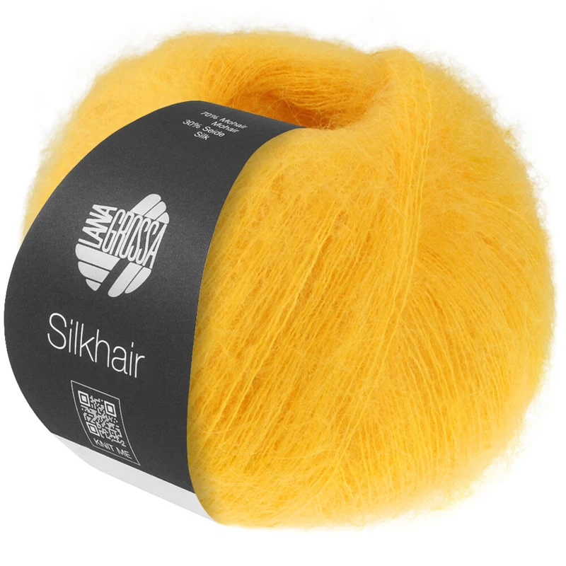Lana Grossa Silkhair 221 Butter yellow