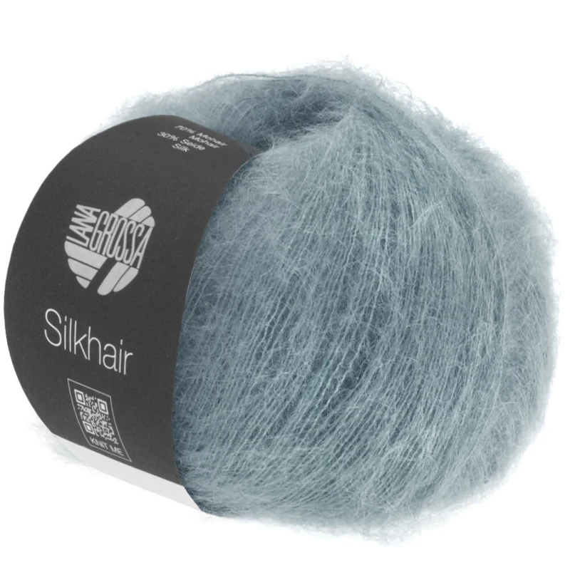 Lana Grossa Silkhair 094 Graphite grey