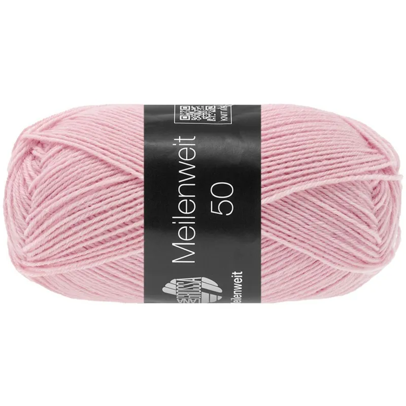 Lana Grossa Meilenweit 50 1424 Pink