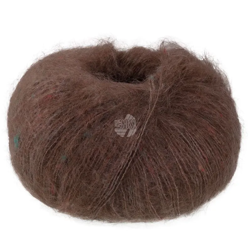 Lana Grossa Natural Superkid Tweed 637 Nougat