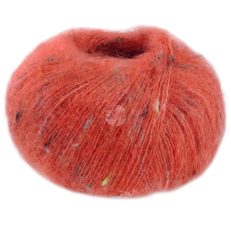 Lana Grossa Natural Superkid Tweed 627 Salmon