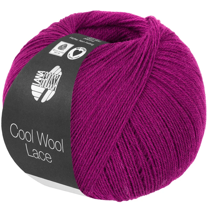 Lana Grossa Cool Wool Lace 66 Orchid