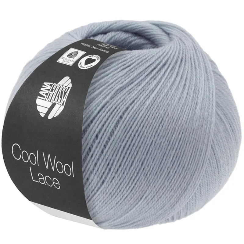 Lana Grossa Cool Wool Lace 62 Pastel blue