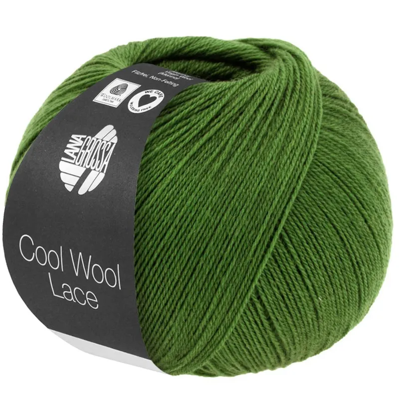 Lana Grossa Cool Wool Lace 64 Green