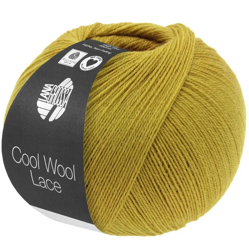 Lana Grossa Cool Wool Lace 63 Mustard