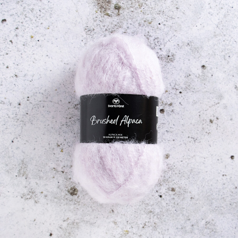 Svarta Fåret Brushed Alpaca 004 Bubblegum pink