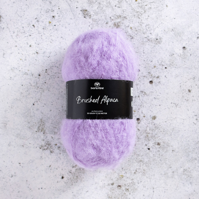 Svarta Fåret Brushed Alpaca 021 Invasive lupin