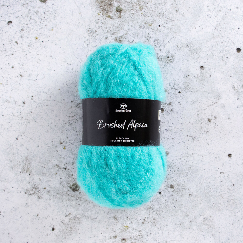 Svarta Fåret Brushed Alpaca 024 Euphoric mint