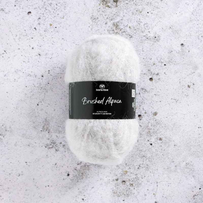 Svarta Fåret Brushed Alpaca 013 Light nimbus