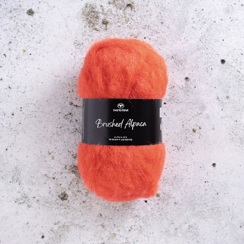 Svarta Fåret Brushed Alpaca 008 Flaming frenzy