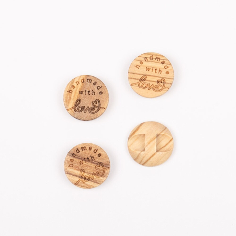 DROPS Handmade With Love, Button, 15 mm (No. 805)